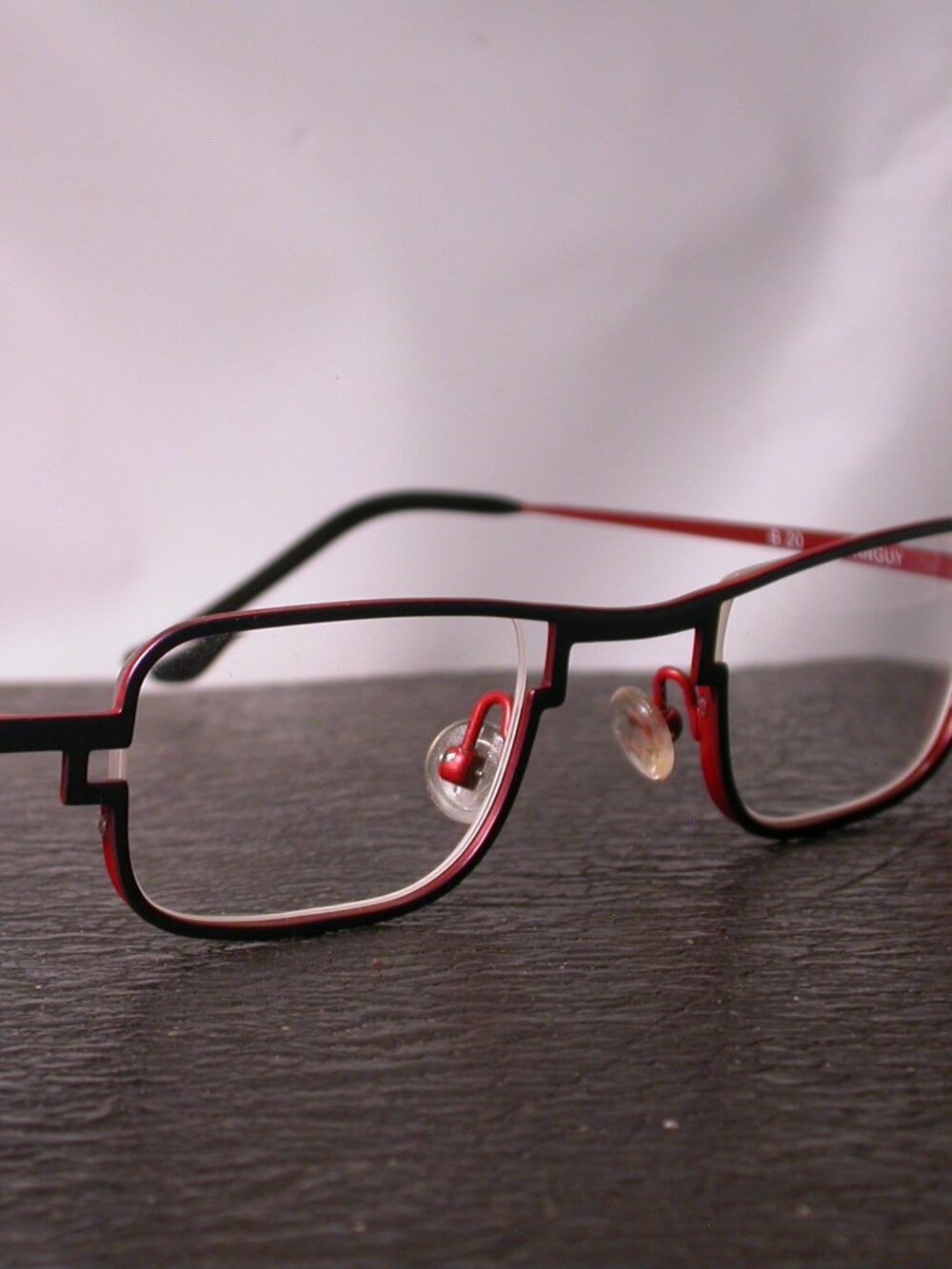 Authentic Anne et Valentin Lunettes Frames Dark Blue Eyeglasses Made in Japan